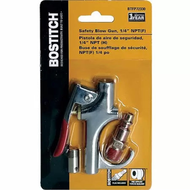 Bostitch Safety Blow Gun – 1/4 Npt Female Thread (1/4)