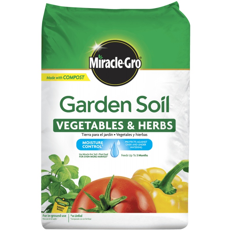 Miracle-Gro Garden Soil for Vegetables and Herbs