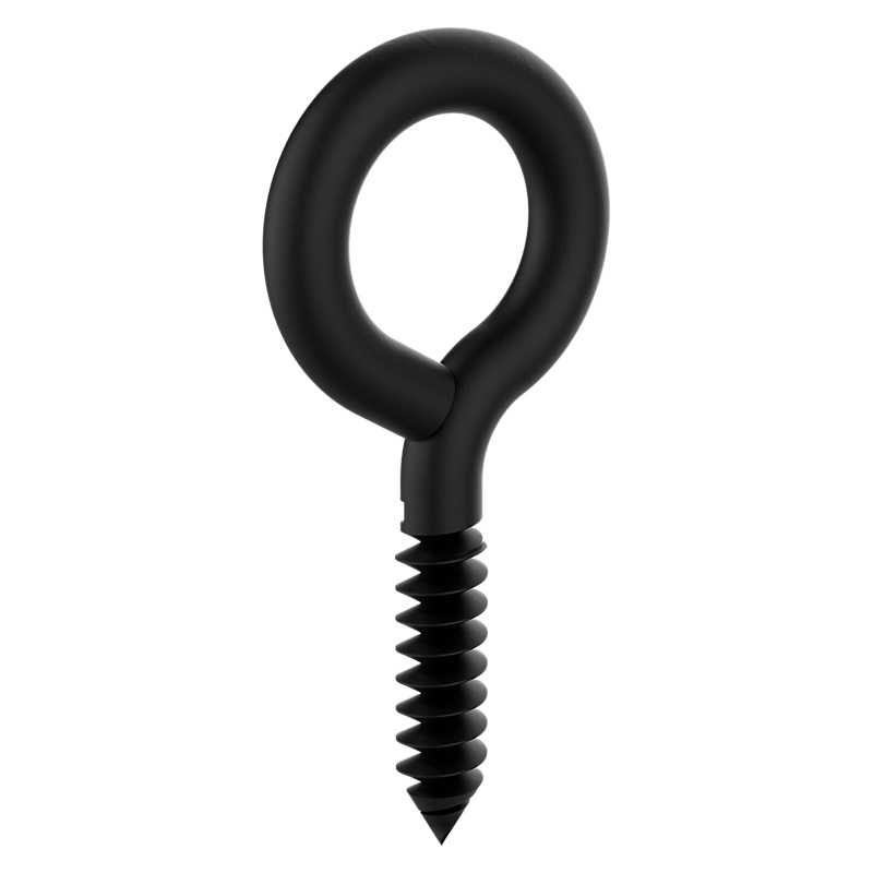 National Hardware Screw Eyes 3/16 x 3, Storm Shine