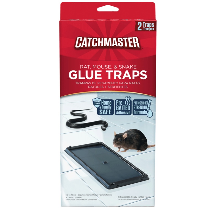 Catchmaster RAT, MOUSE, & SNAKE GLUE TRAPS