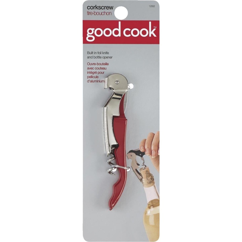 Goodcook Waiter’s Corkscrew Bottle Opener