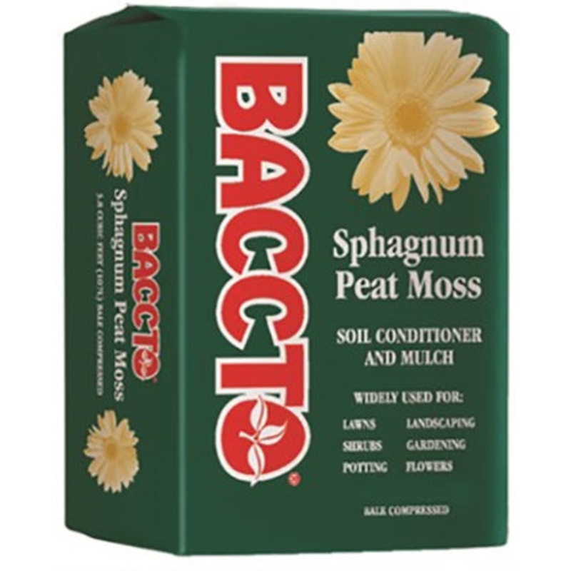 BACCTO PEAT MOSS  SPHAGNUM 2.2 CU FT