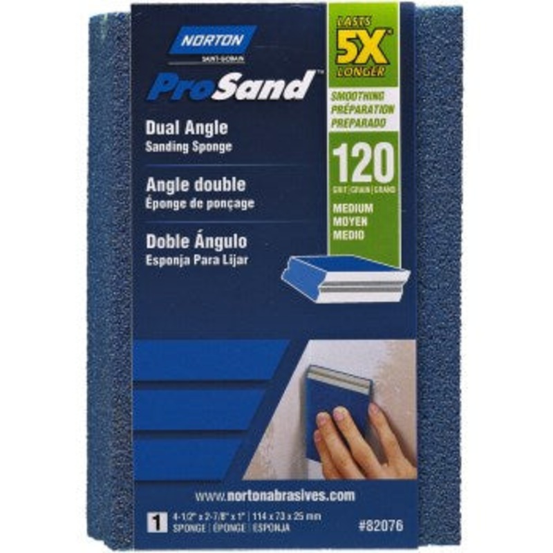 Norton 07660782076 82076 120g Dual Angle Sponge
