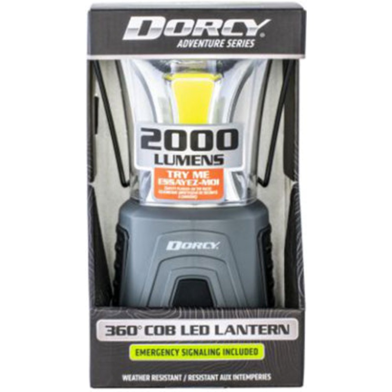 LANTERN W/SAFETY EMERGENCY SIGNAL COB LED