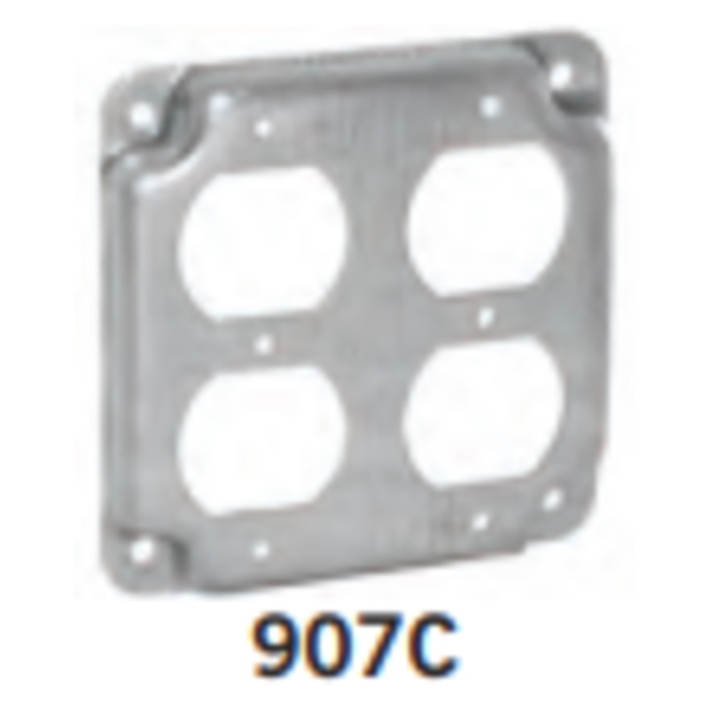 Hubbell Raco Square Exposed Work Covers