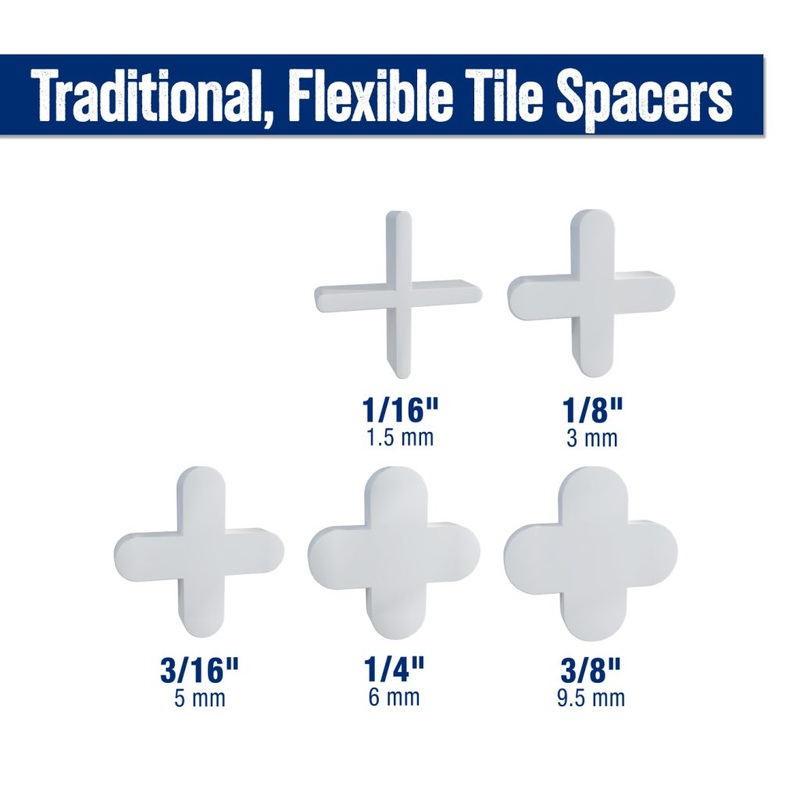 QEP Traditional Flexible Tile Spacers